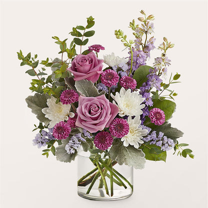 Violet Frost Bouquet –  Dejavu Florist And Balloons, Durham NC