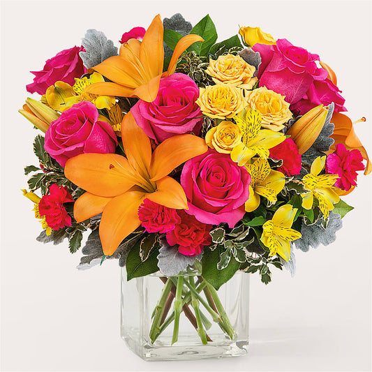To the Tropics Bouquet –  Dejavu Florist And Balloons, Durham NC