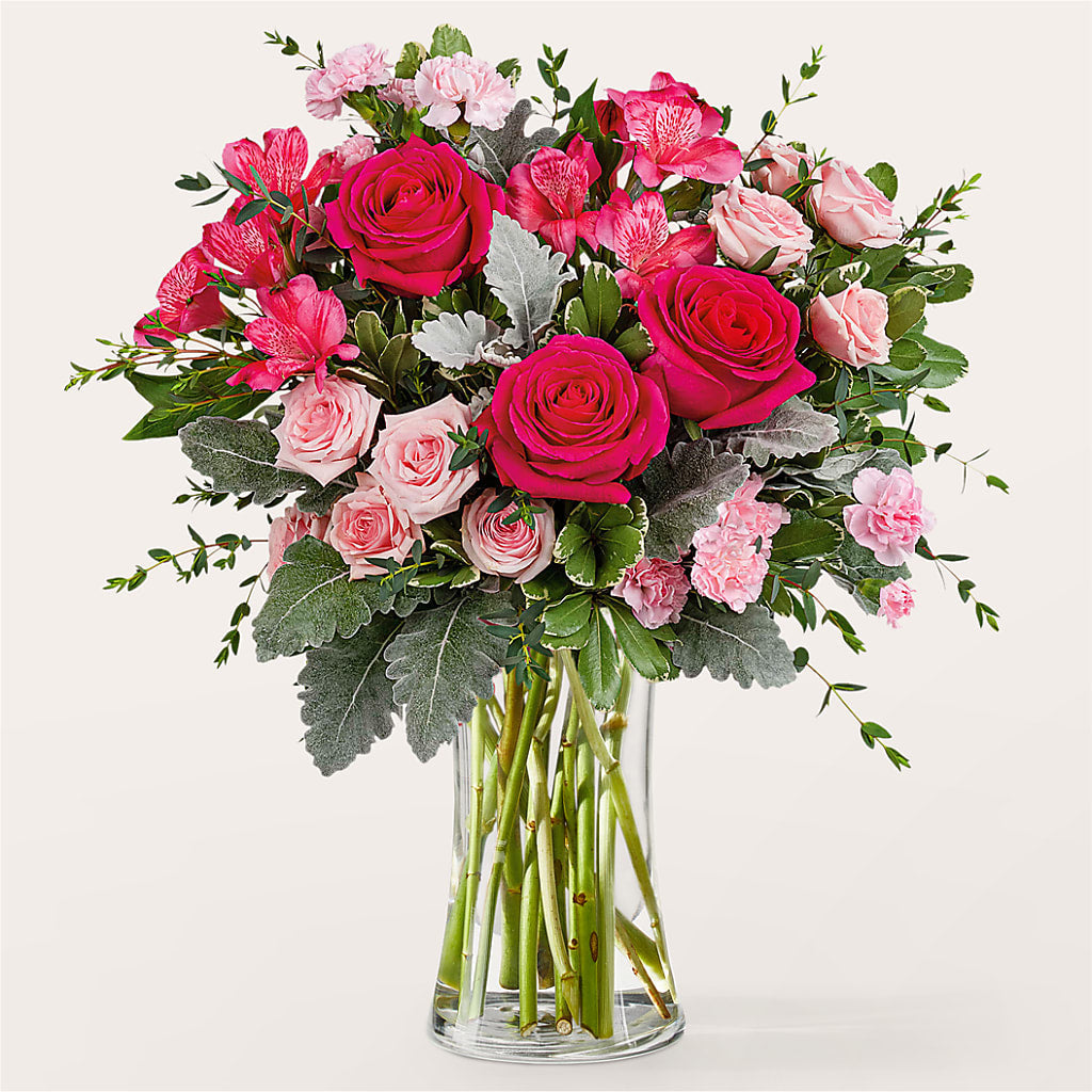 Tickled Pink Bouquet –  Dejavu Florist And Balloons, Durham NC