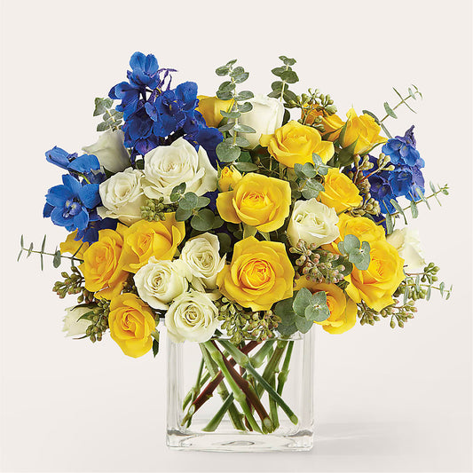 Sparkling Citrine Bouquet –  Dejavu Florist And Balloons, Durham NC