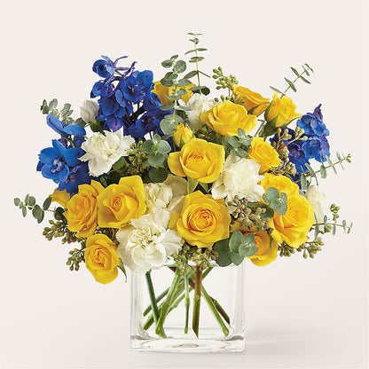 Sparkling Citrine Bouquet –  Dejavu Florist And Balloons, Durham NC