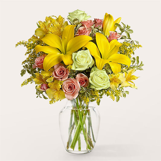 Sunburst Bouquet –  Dejavu Florist And Balloons, Durham NC