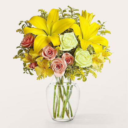 Sunburst Bouquet –  Dejavu Florist And Balloons, Durham NC