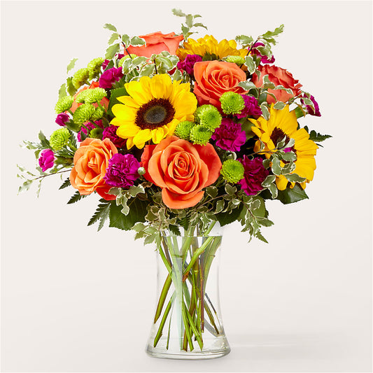 Warmth & Light Bouquet –  Dejavu Florist And Balloons, Durham NC