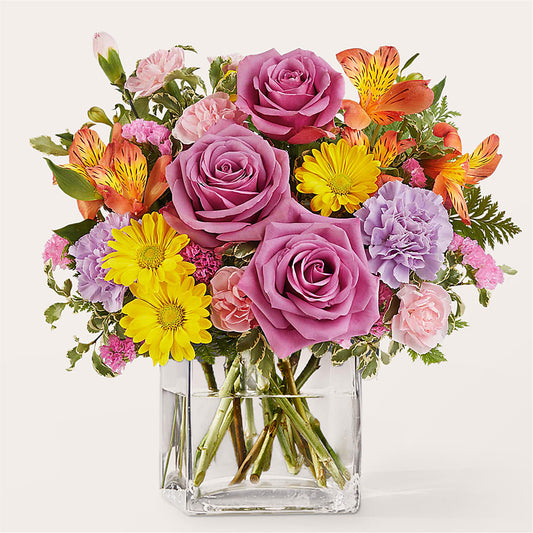 Shades of Happiness Bouquet –  Dejavu Florist And Balloons, Durham NC