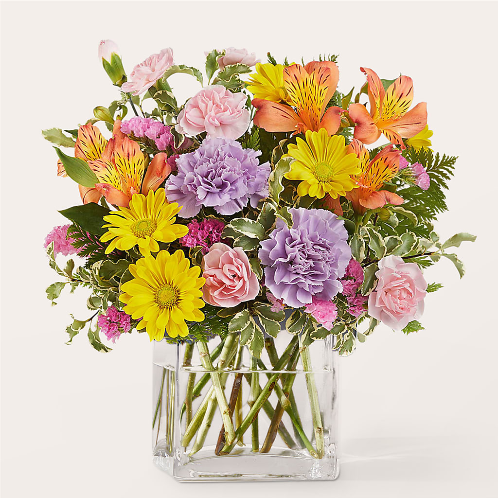 Shades of Happiness Bouquet –  Dejavu Florist And Balloons, Durham NC