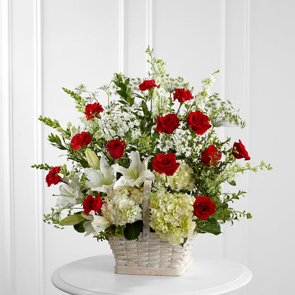 In Loving Memory Arrangement –  Dejavu Florist And Balloons, Durham NC
