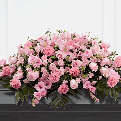 Garden of Comfort Casket Spray (Standard) –  Dejavu Florist And Balloons, Durham NC