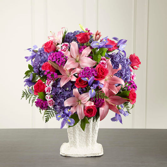 We Fondly Remember Arrangement –  Dejavu Florist And Balloons, Durham NC