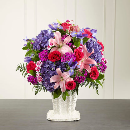 We Fondly Remember Arrangement –  Dejavu Florist And Balloons, Durham NC