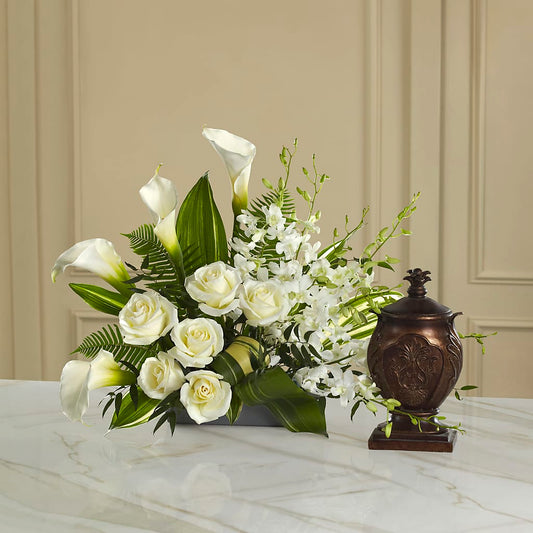 At Peace Arrangement –  Dejavu Florist And Balloons, Durham NC