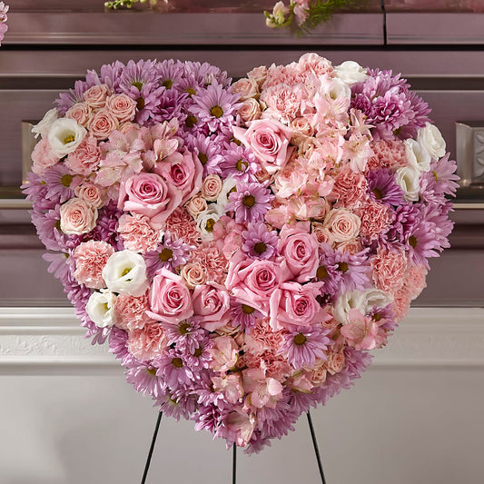 Heaven's Light Heart –  Dejavu Florist And Balloons, Durham NC
