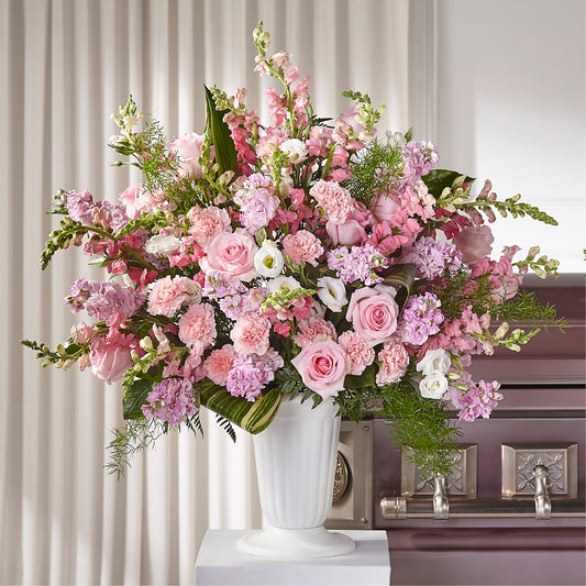Divine Comfort Arrangement –  Dejavu Florist And Balloons, Durham NC