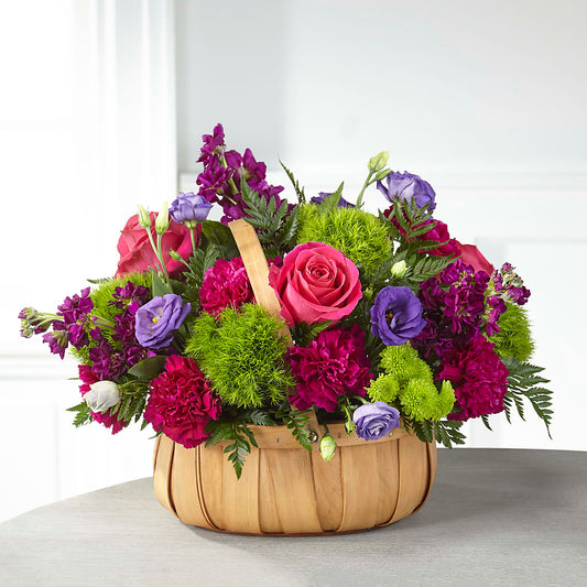 Serene Sanctuary Basket –  Dejavu Florist And Balloons, Durham NC