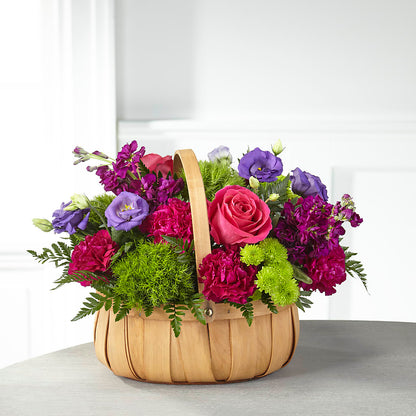 Serene Sanctuary Basket –  Dejavu Florist And Balloons, Durham NC