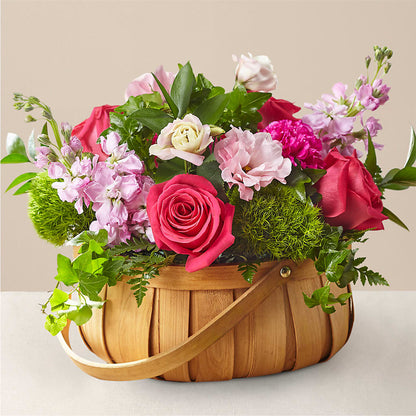 Radiance in Bloom Basket –  Dejavu Florist And Balloons, Durham NC