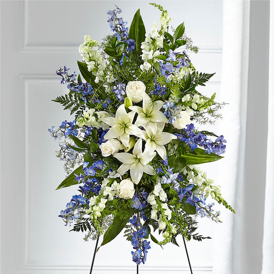 Faithful Friend Standing Spray –  Dejavu Florist And Balloons, Durham NC