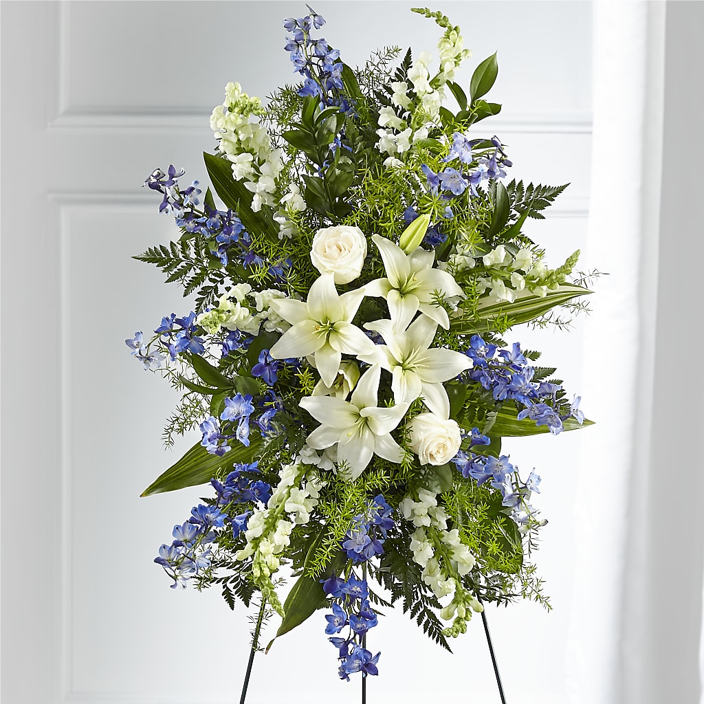 Faithful Friend Standing Spray –  Dejavu Florist And Balloons, Durham NC