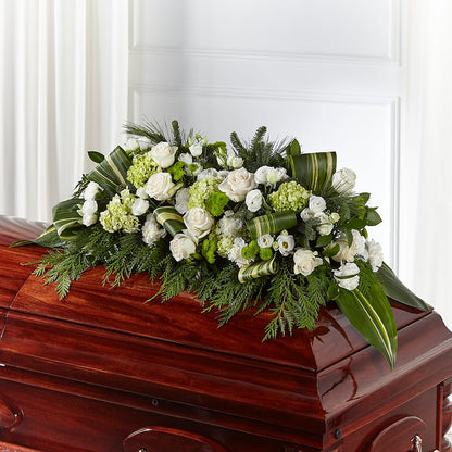 Hopeful Gesture Casket Spray –  Dejavu Florist And Balloons, Durham NC