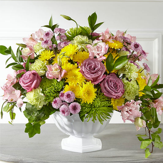 Healing Thoughts Arrangement –  Dejavu Florist And Balloons, Durham NC