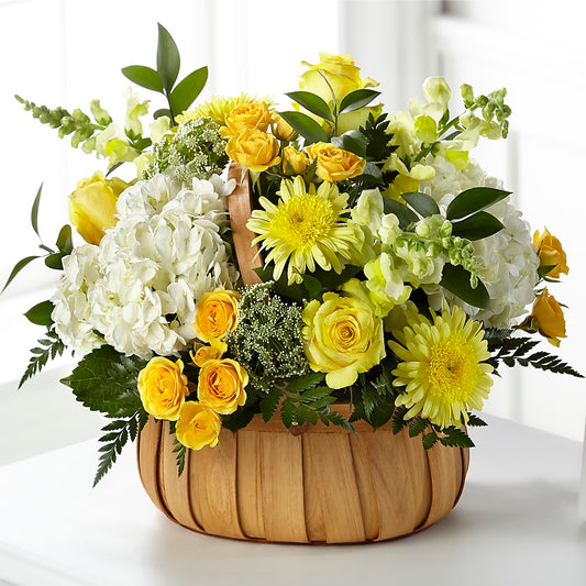 Rustic Remembrance Basket –  Dejavu Florist And Balloons, Durham NC