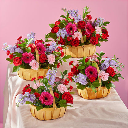 Pink Picnic Basket –  Dejavu Florist And Balloons, Durham NC