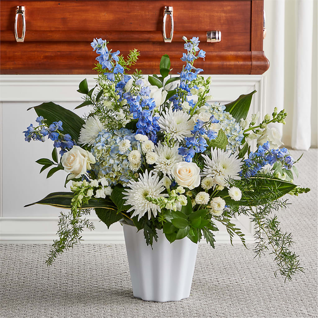 Everlasting Memories Floor Basket –  Dejavu Florist And Balloons, Durham NC
