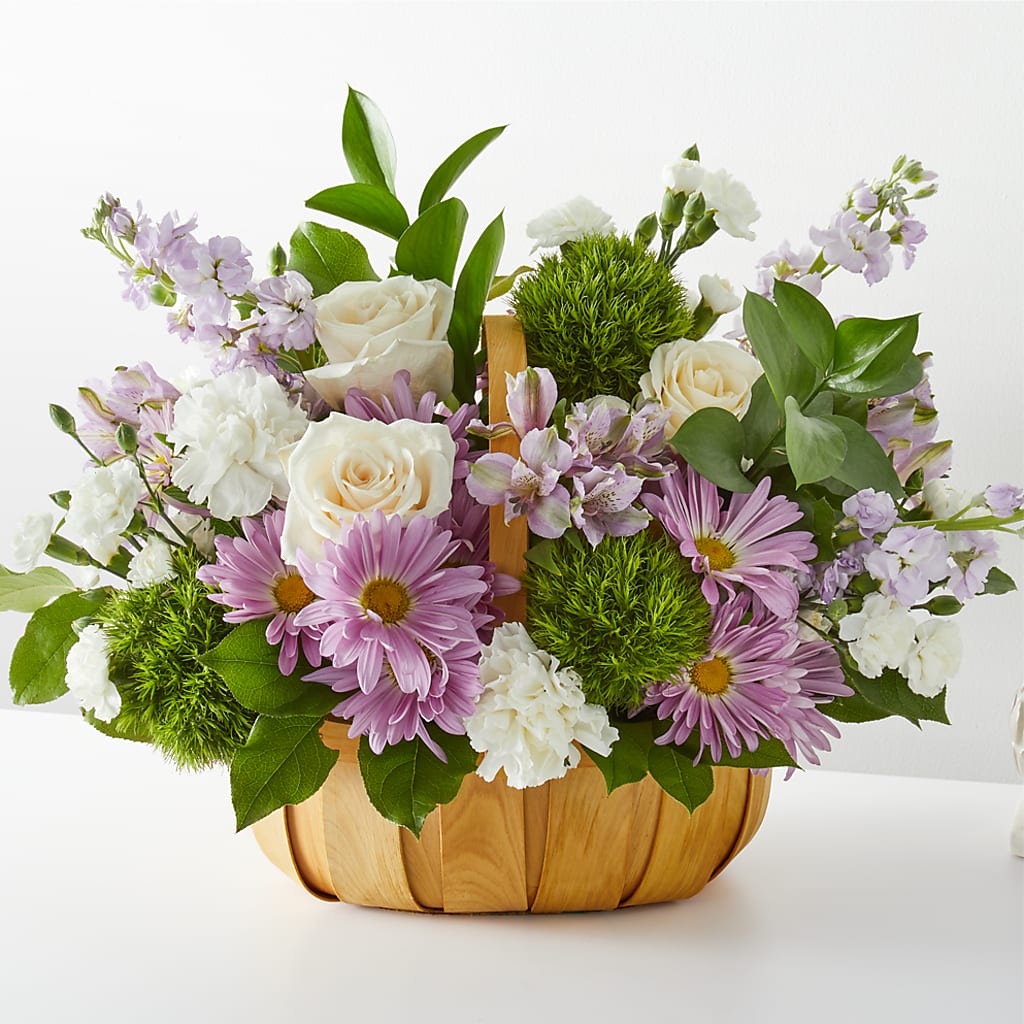 Peace & Love Basket –  Dejavu Florist And Balloons, Durham NC