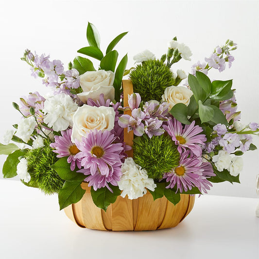 Peace & Love Basket –  Dejavu Florist And Balloons, Durham NC