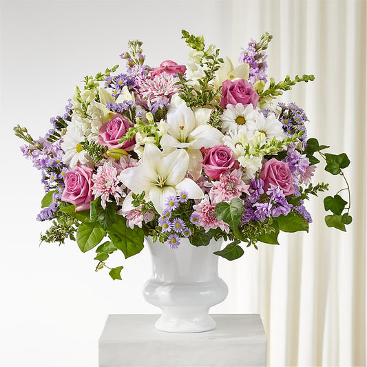 Remarkable Life Urn Arrangement –  Dejavu Florist And Balloons, Durham NC
