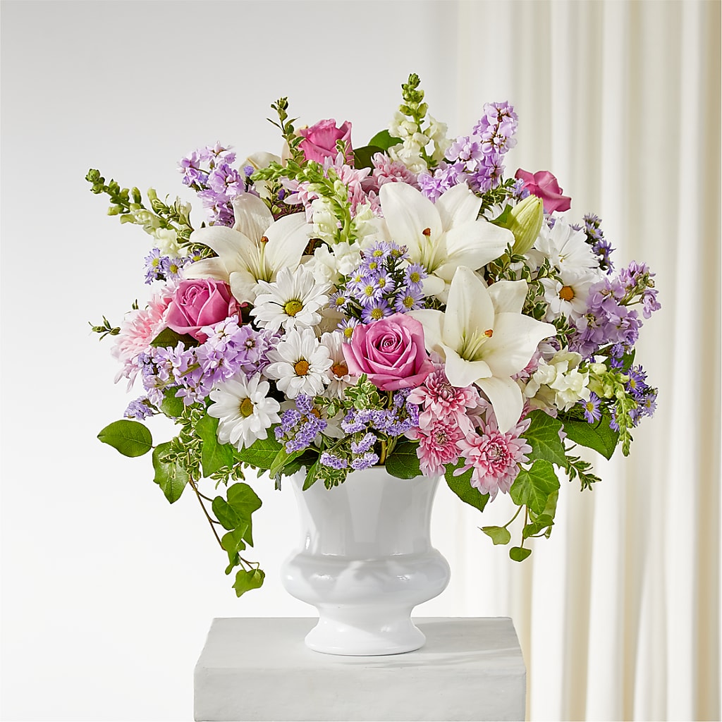 Remarkable Life Urn Arrangement –  Dejavu Florist And Balloons, Durham NC