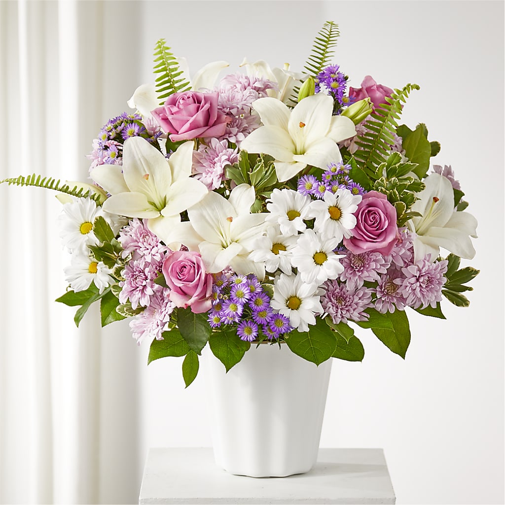 Warmest Thoughts Tabletop Basket –  Dejavu Florist And Balloons, Durham NC