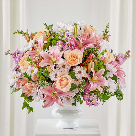Heartfelt Gesture Urn Arrangement –  Dejavu Florist And Balloons, Durham NC