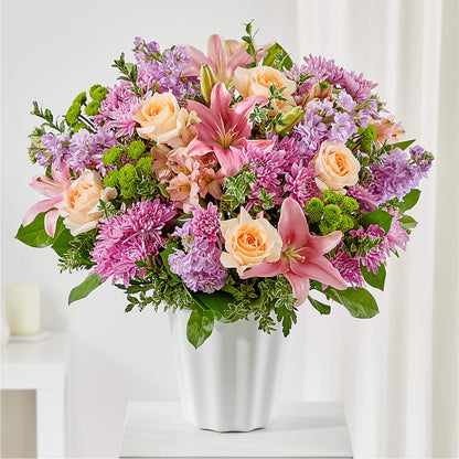 Supportive Embrace Tabletop Basket –  Dejavu Florist And Balloons, Durham NC