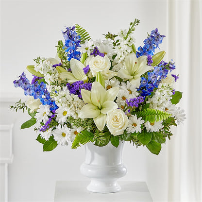 Expressions of Hope Urn Arrangement –  Dejavu Florist And Balloons, Durham NC