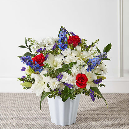 Consoled Floor Basket –  Dejavu Florist And Balloons, Durham NC