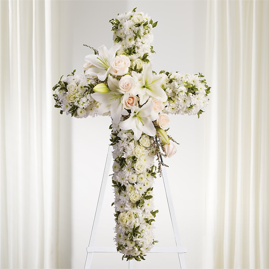 Spiritual Guidance Standing Spray –  Dejavu Florist And Balloons, Durham NC