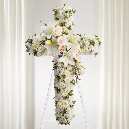 Spiritual Guidance Standing Spray –  Dejavu Florist And Balloons, Durham NC