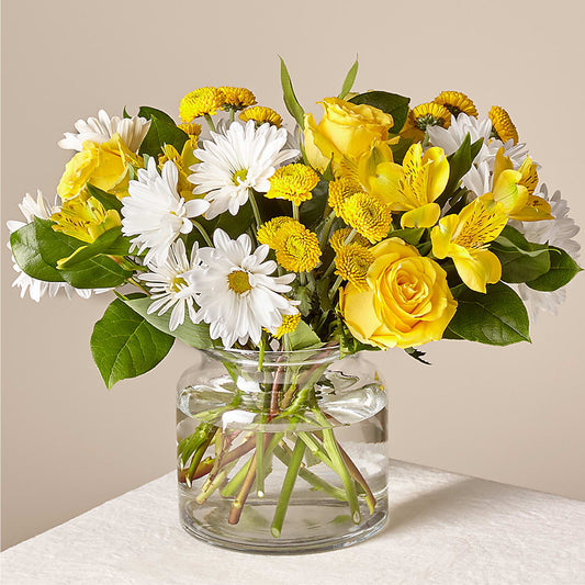 Sunny Sentiments Bouquet –  Dejavu Florist And Balloons, Durham NC