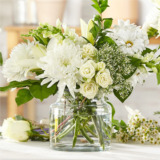 Classic Ivory – A Florist Original –  Dejavu Florist And Balloons, Durham NC