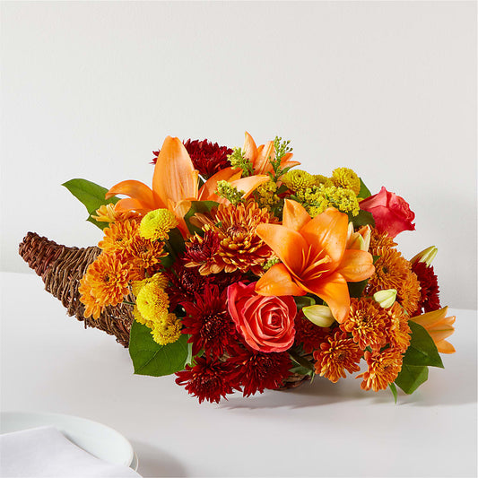 Bouquet of Blessings Cornucopia –  Dejavu Florist And Balloons, Durham NC