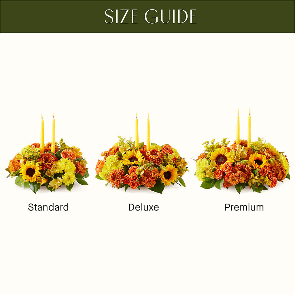 Autumn Harmony Centerpiece –  Dejavu Florist And Balloons, Durham NC