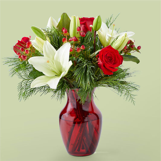 Evergreen Delight Bouquet –  Dejavu Florist And Balloons, Durham NC