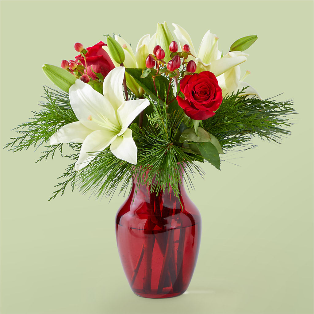 Evergreen Delight Bouquet –  Dejavu Florist And Balloons, Durham NC