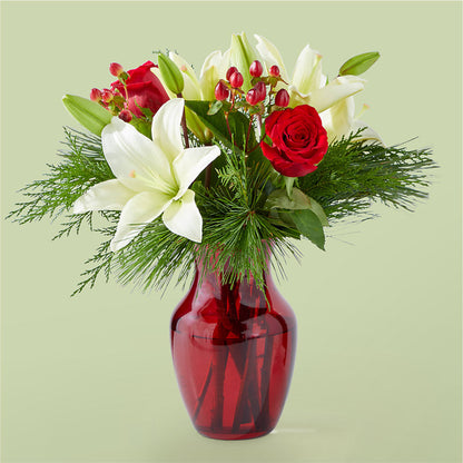 Evergreen Delight Bouquet –  Dejavu Florist And Balloons, Durham NC