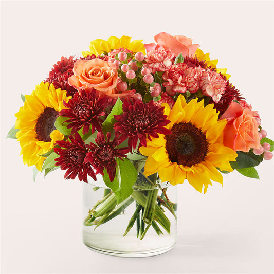 September Sunset Bouquet –  Dejavu Florist And Balloons, Durham NC