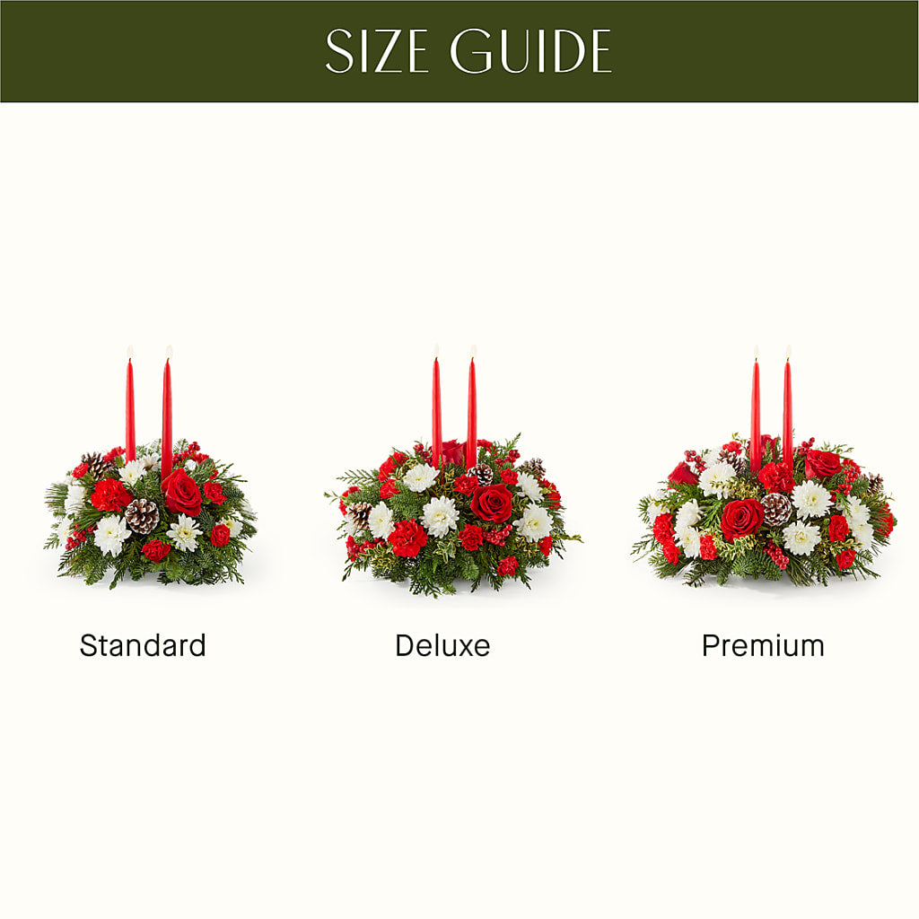 Holiday Soiree Centerpiece –  Dejavu Florist And Balloons, Durham NC