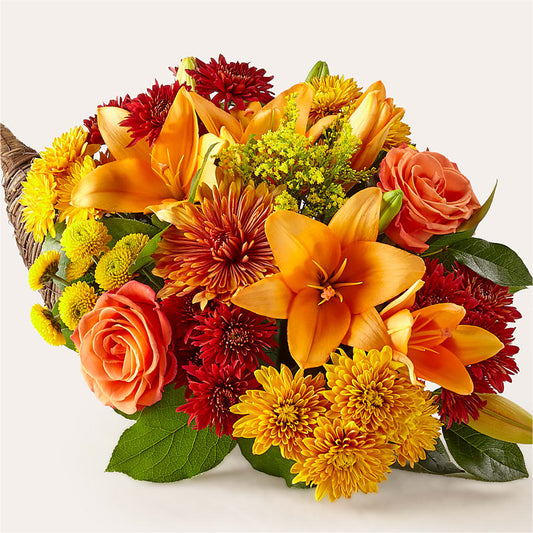 Feast of Color Cornucopia –  Dejavu Florist And Balloons, Durham NC