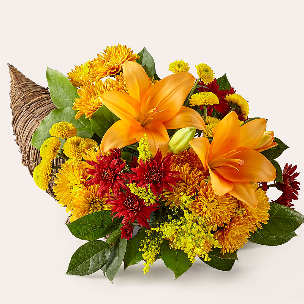 Feast of Color Cornucopia –  Dejavu Florist And Balloons, Durham NC