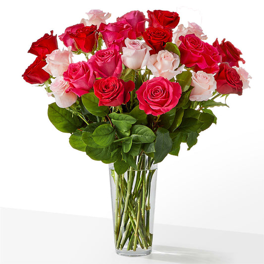 Charming Rose Bouquet –  Dejavu Florist And Balloons, Durham NC